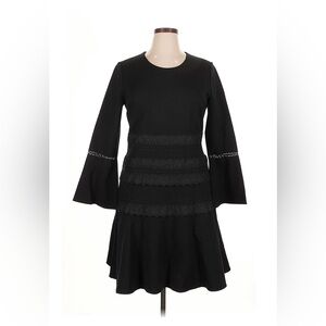 Kobi Halperin Preslie Dress Women’s XL Black‎ Lace Detail Cocktail Elegant Party